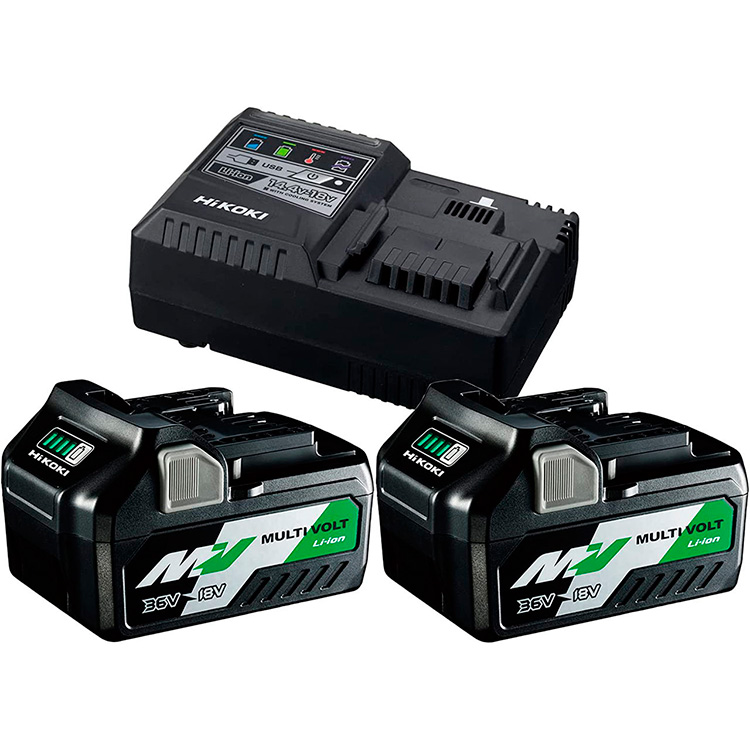 UC18YSL3 WFZ SUPER RAPID CHARGER + 2xBSL36B18,